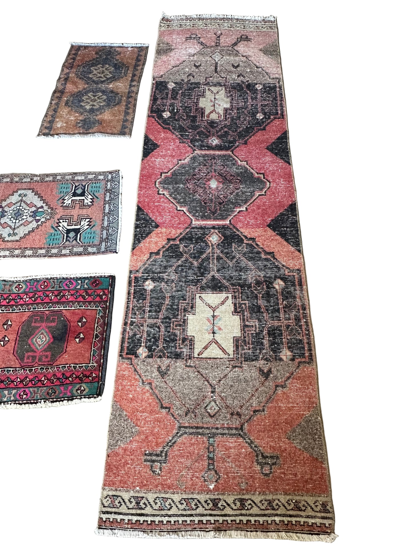 Red Orange Ombré Runner