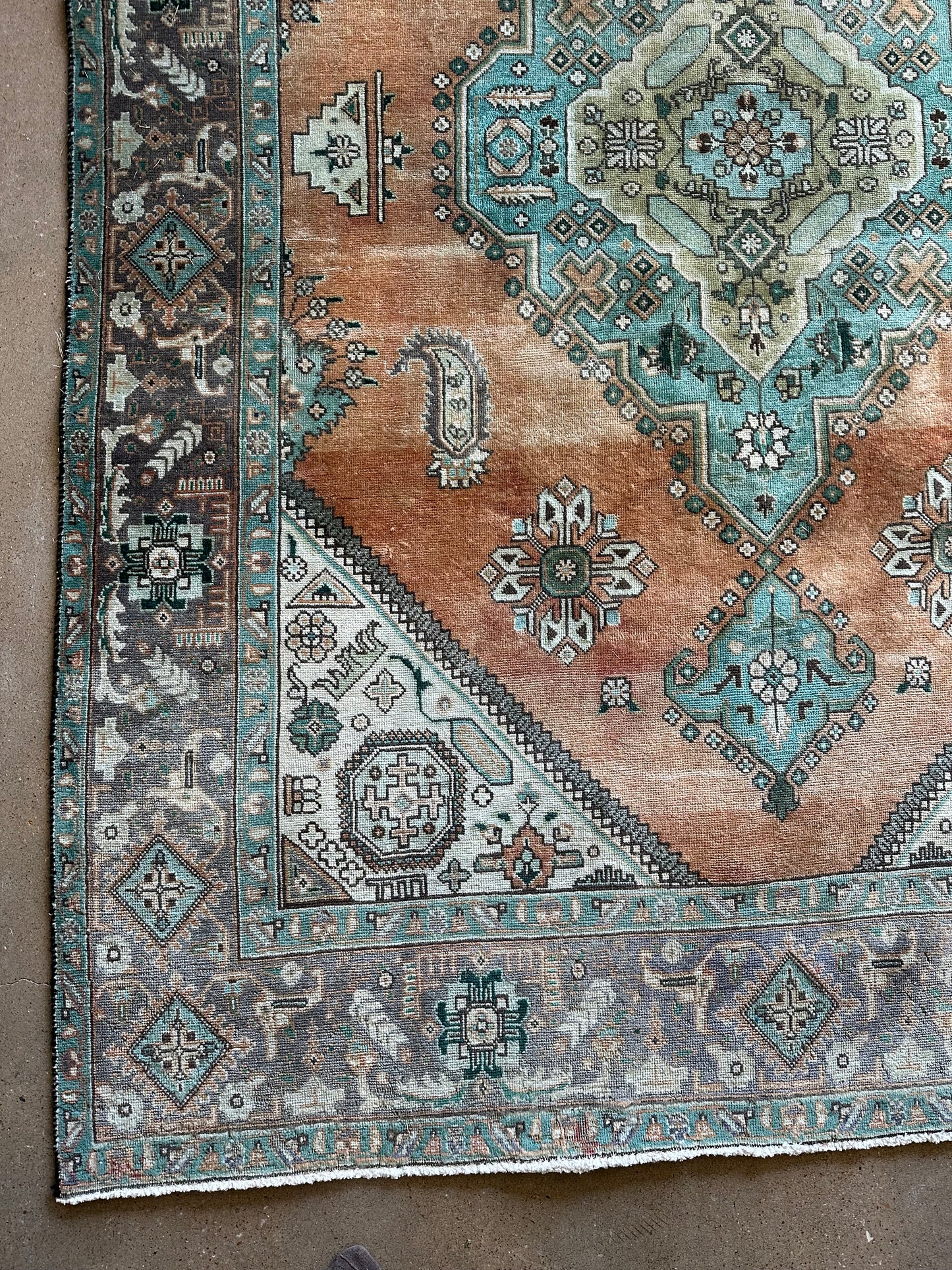 Large Orange + Green Beauty