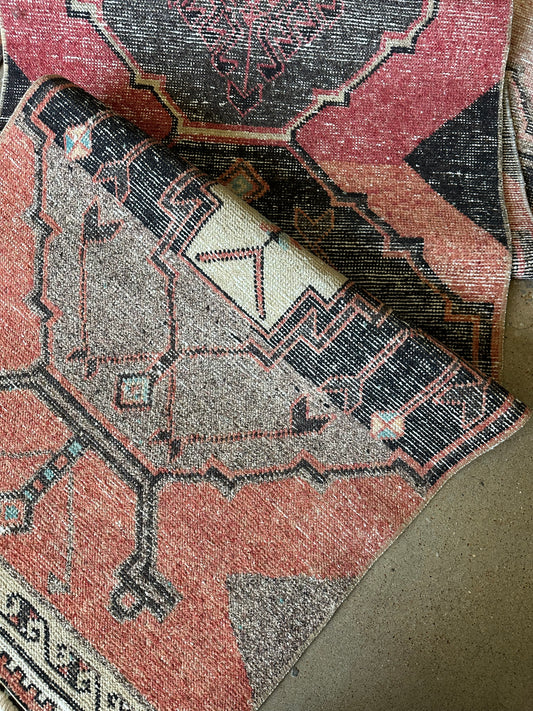 Red Orange Ombré Runner