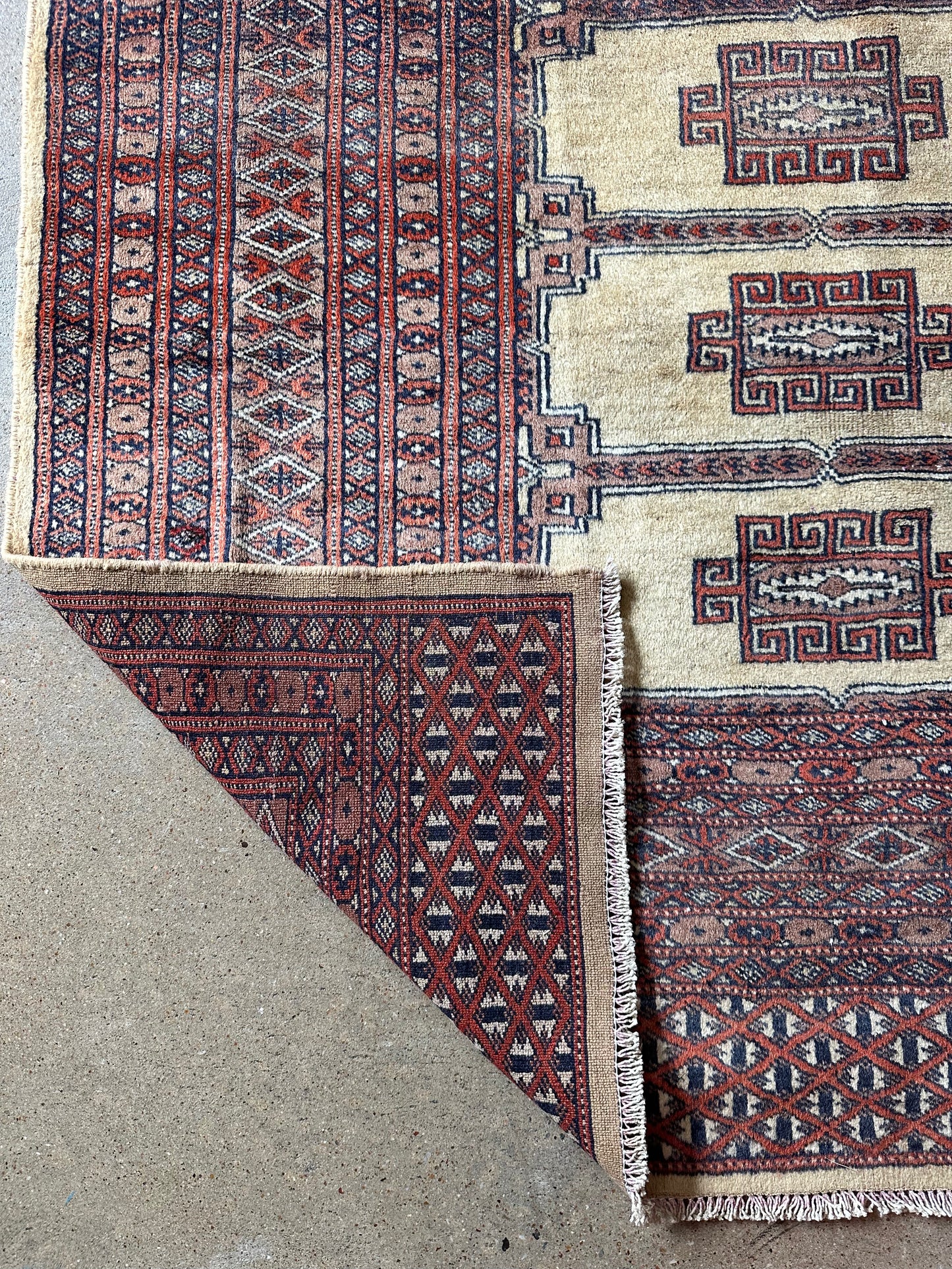 Classic + Eclectic Orange Cream Midi