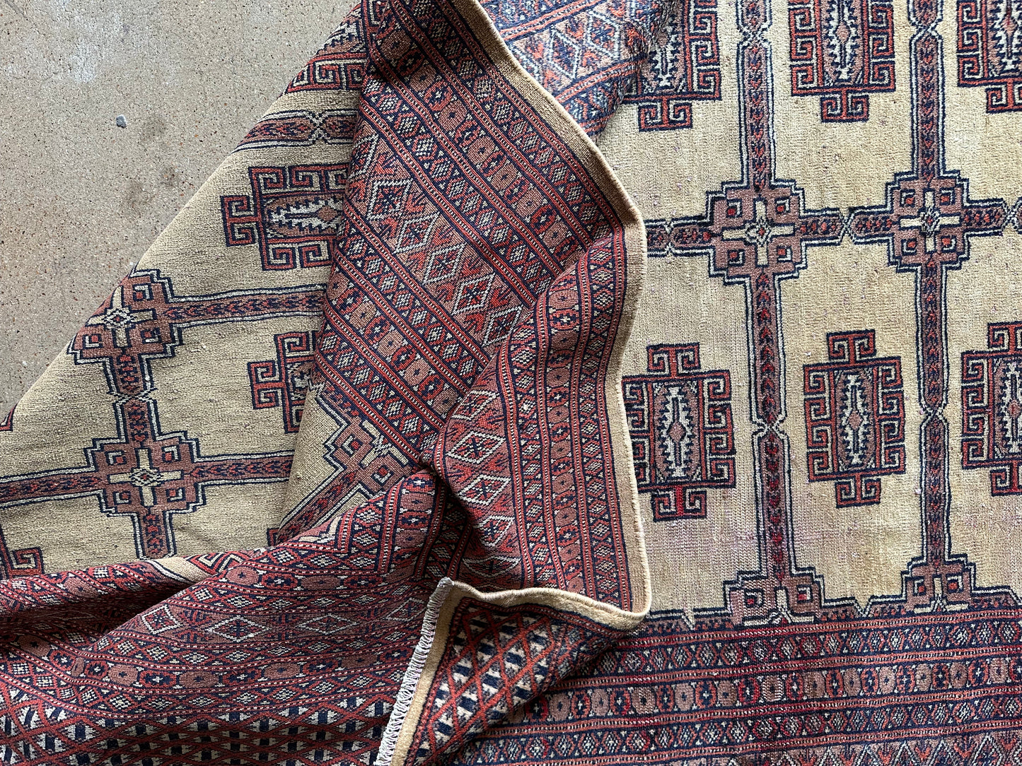 Classic + Eclectic Orange Cream Midi